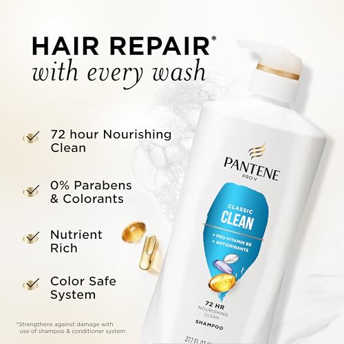 Pantene Shampoo Twin Pack with Hair Treatment