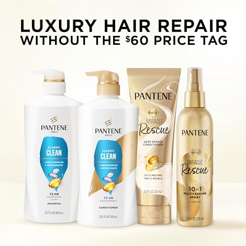 Pantene Shampoo Twin Pack with Hair Treatment