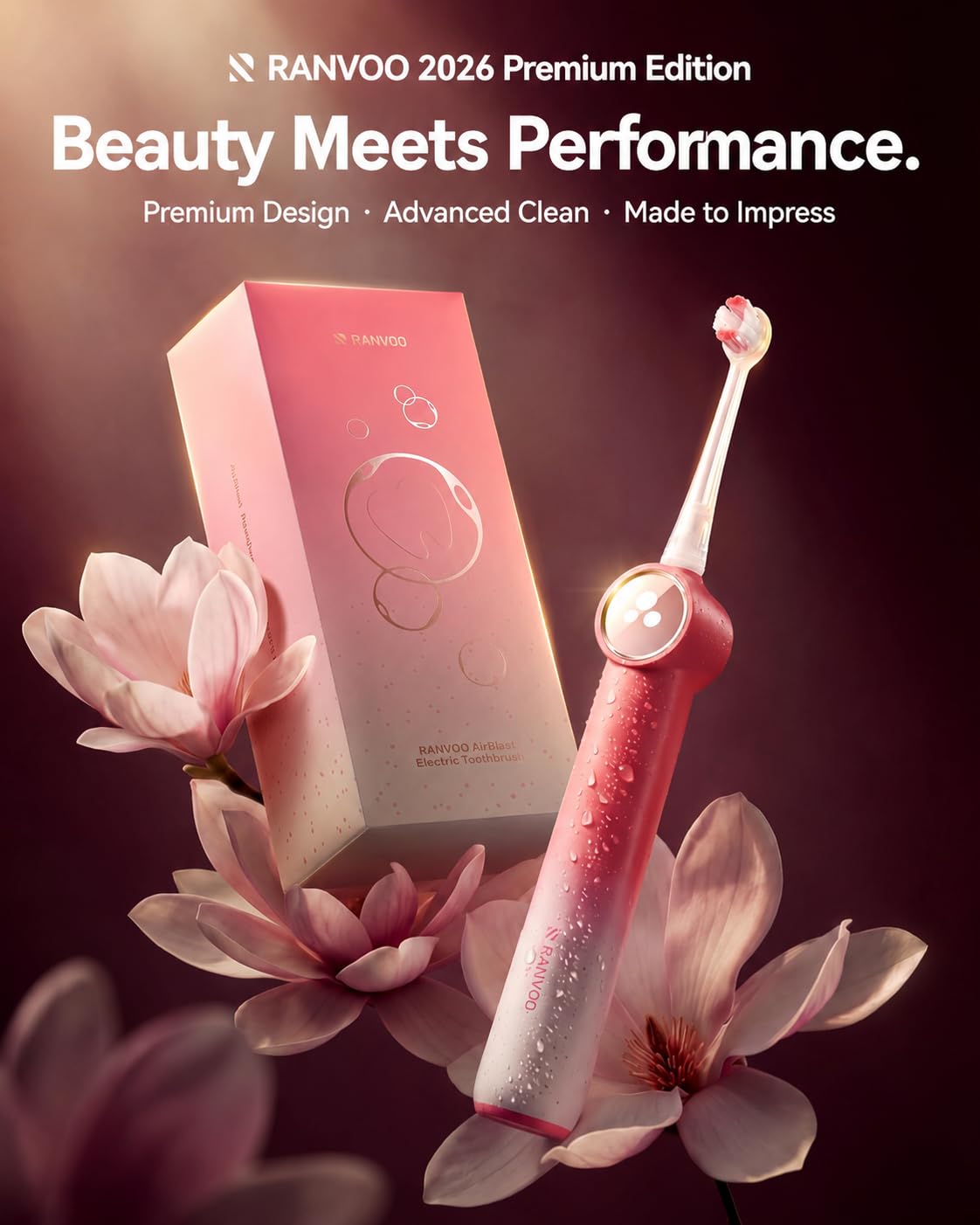 Jet-Flow Sonic Electric Toothbrush