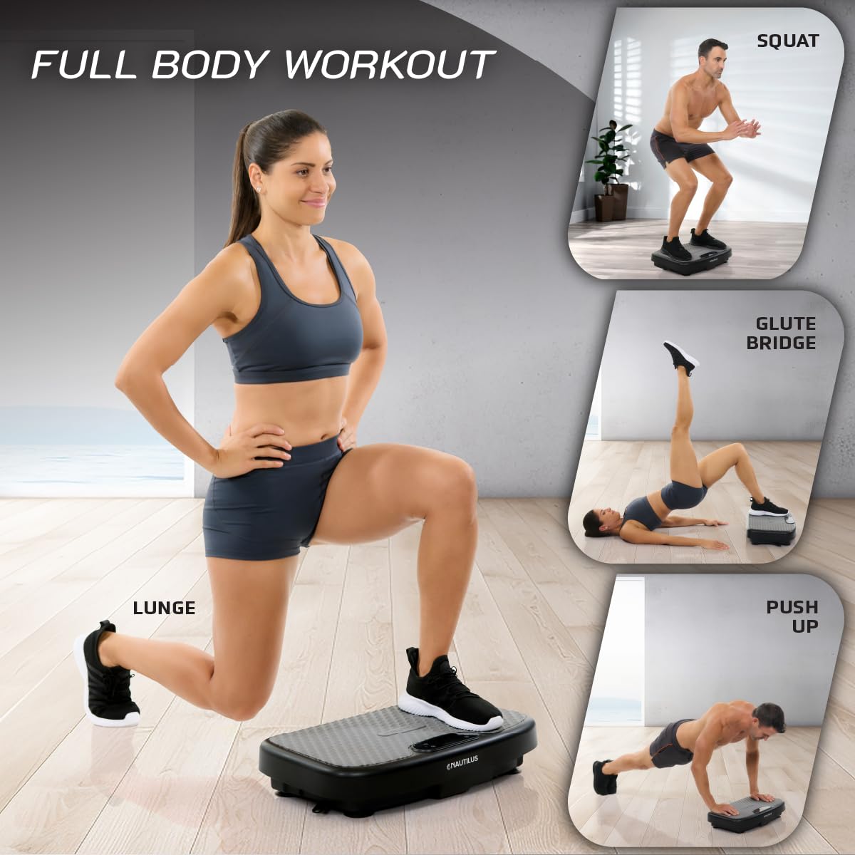 Vibration Plate Exercise Machine