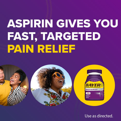 Bayer Aspirin, Back & Body