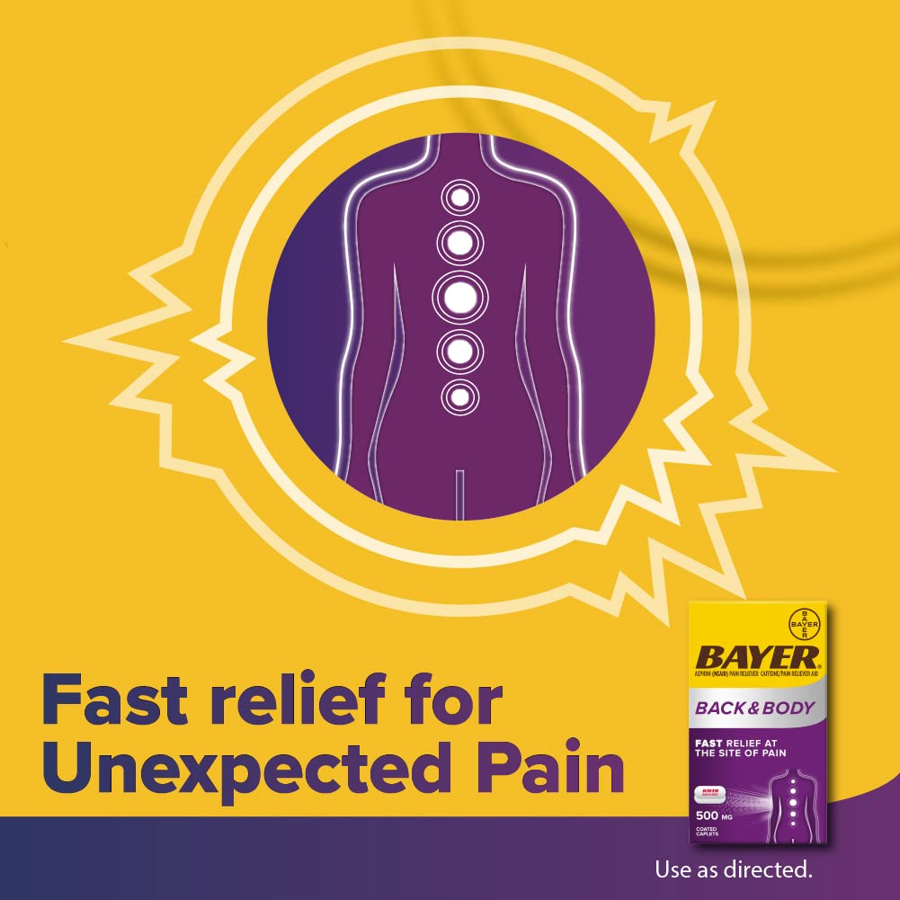 Bayer Aspirin, Back & Body