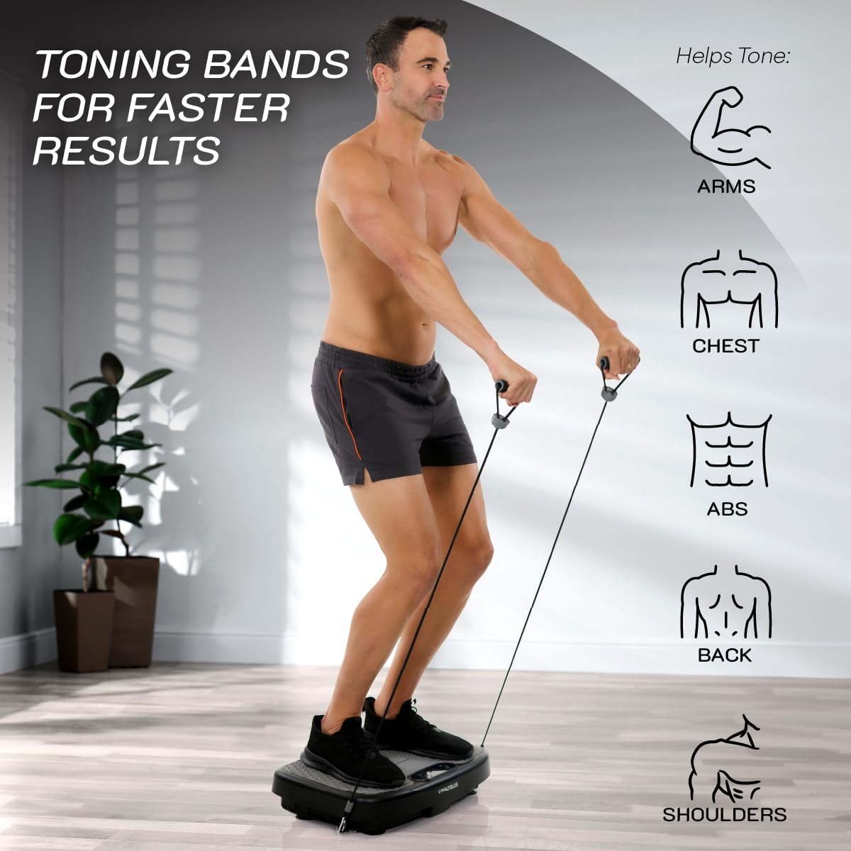 Vibration Plate Exercise Machine