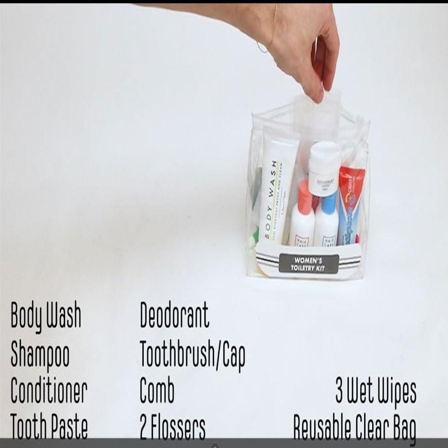 Women's Hygiene Travel Kit