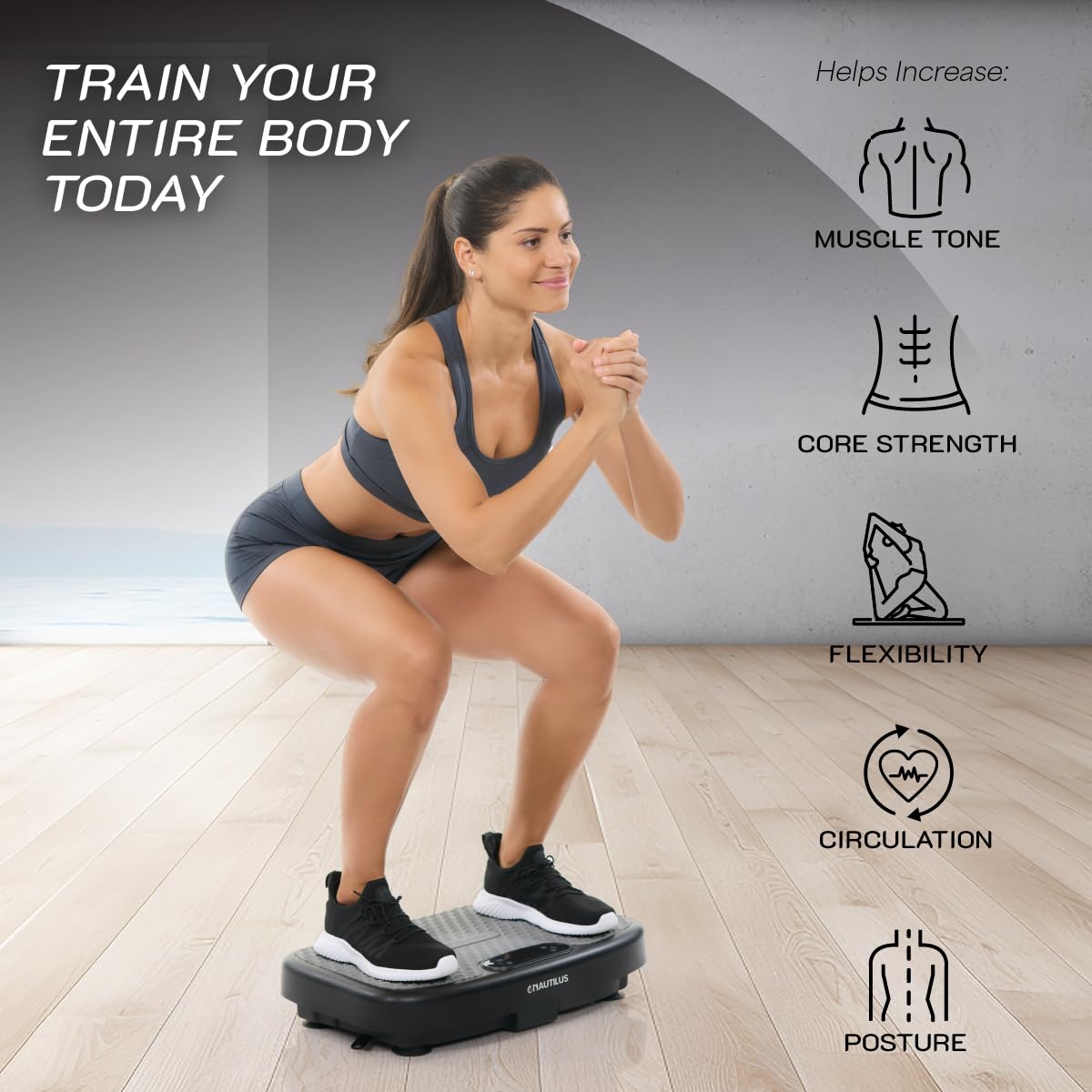 Vibration Plate Exercise Machine