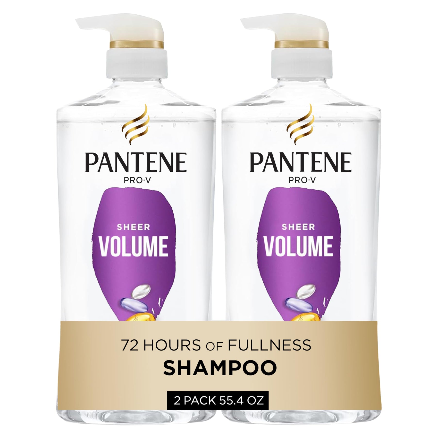Pantene Shampoo Twin Pack with Hair Treatment
