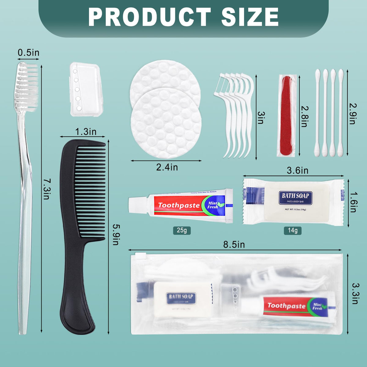 Disposable Personal Hygiene Kit