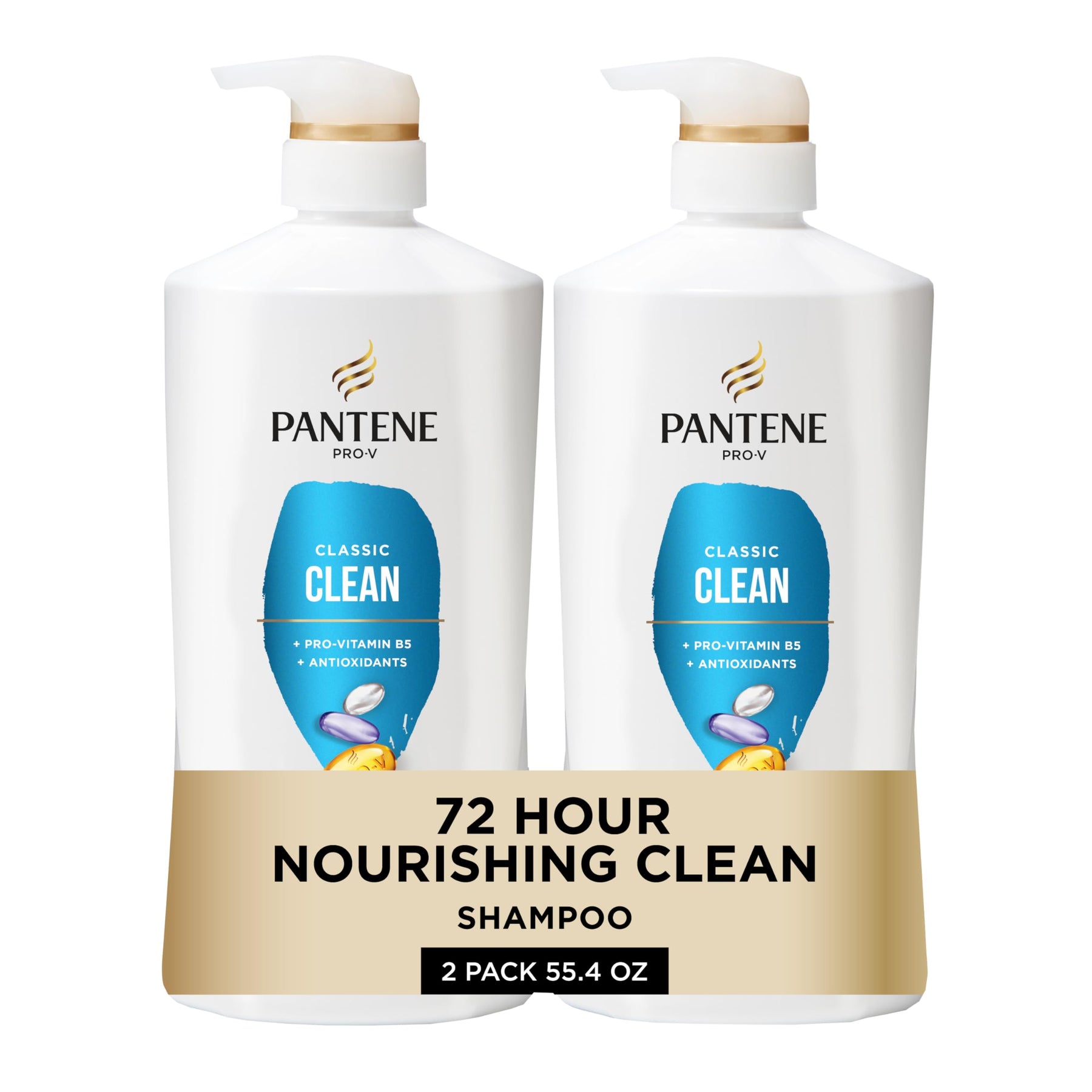 Pantene Shampoo Twin Pack with Hair Treatment