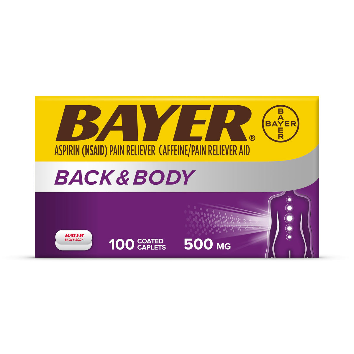 Bayer Aspirin, Back & Body