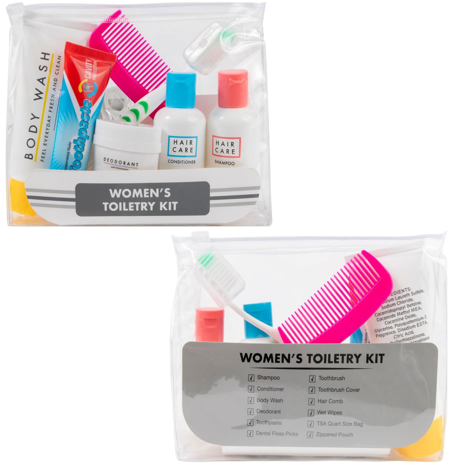 Women's Hygiene Travel Kit