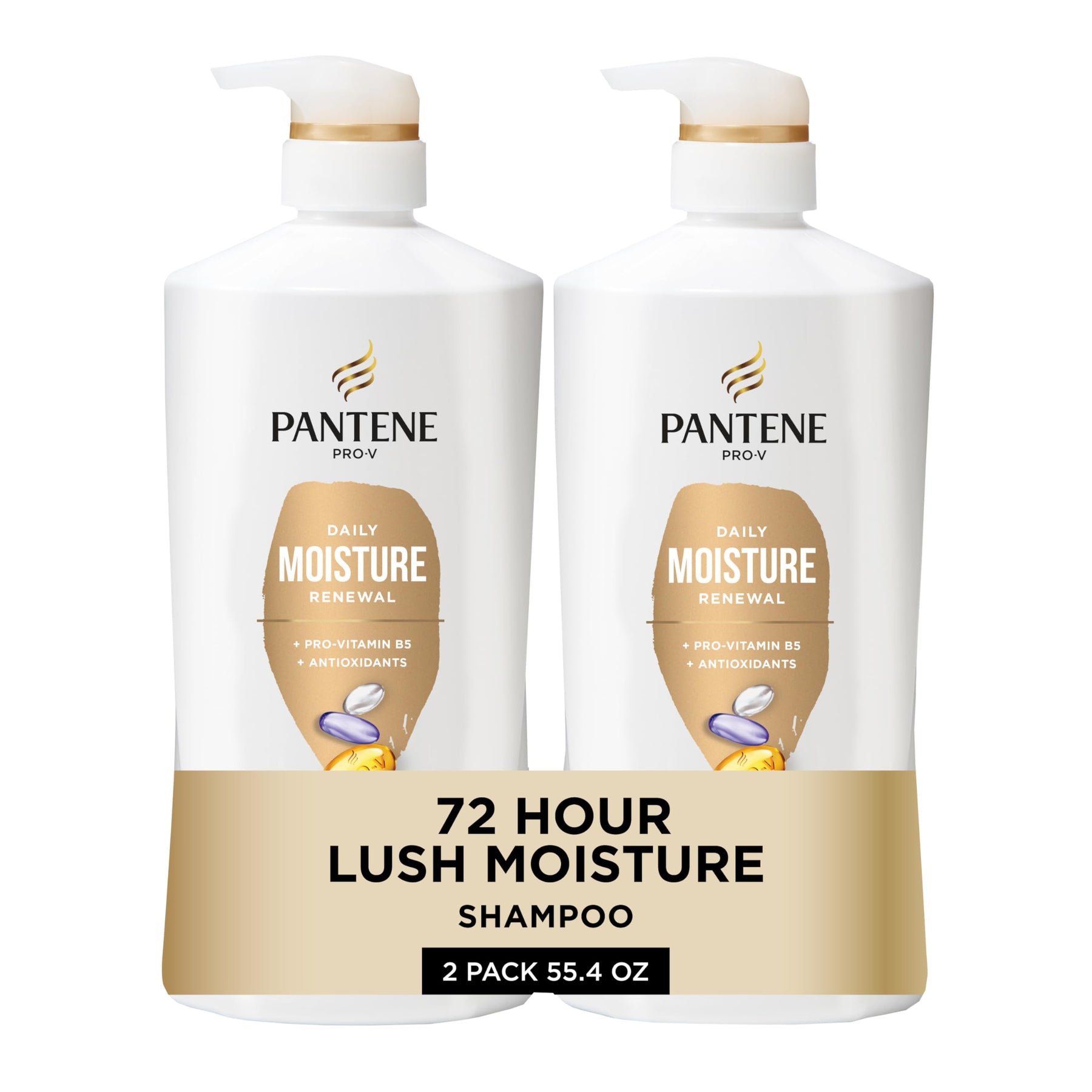Pantene Shampoo Twin Pack with Hair Treatment