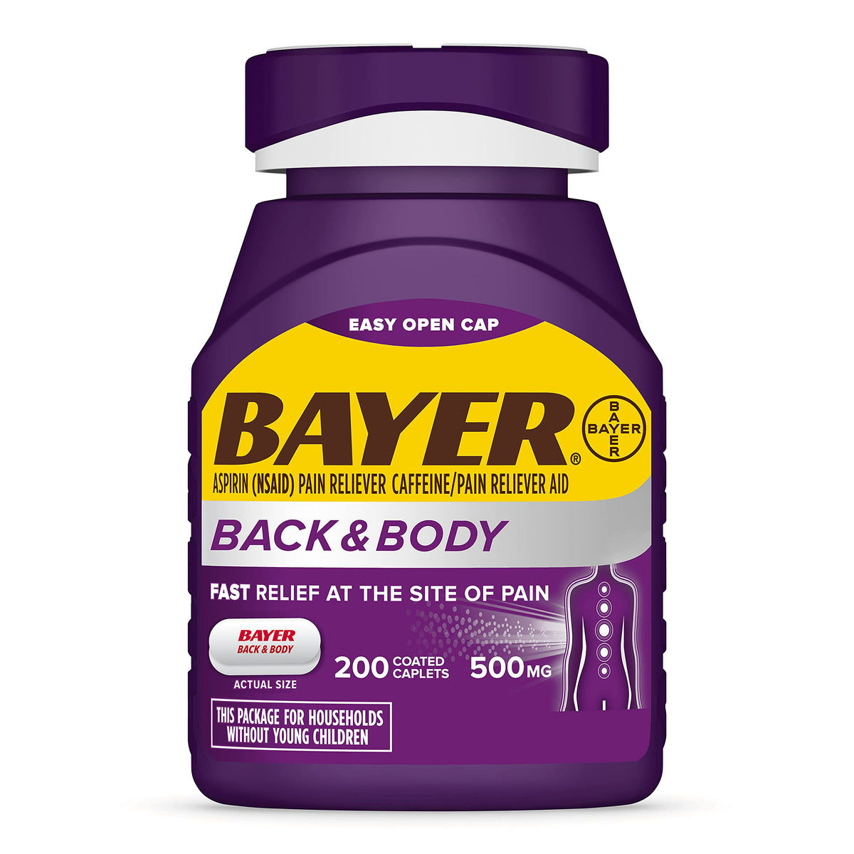 Bayer Aspirin, Back & Body