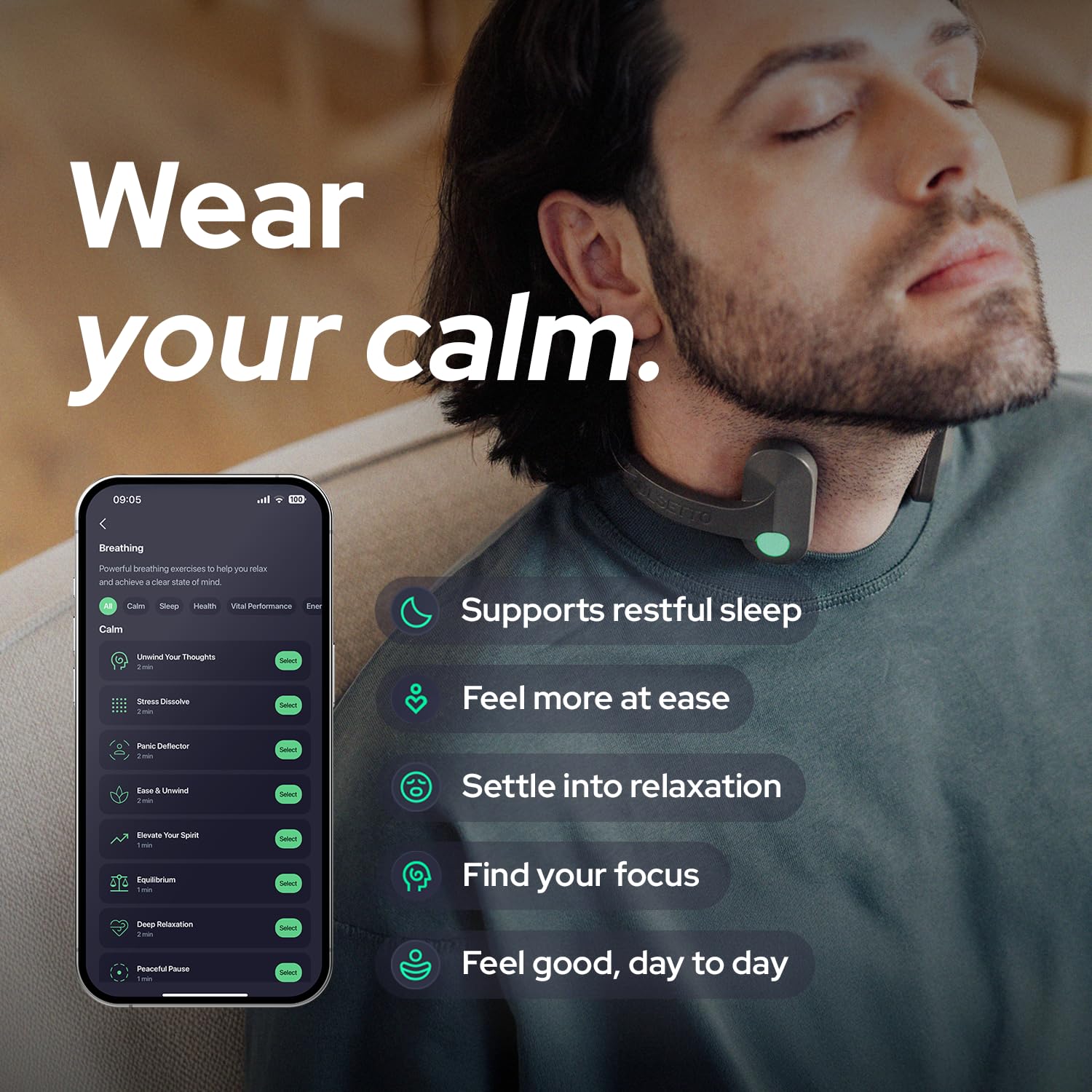 Wellness Relaxation Wearable