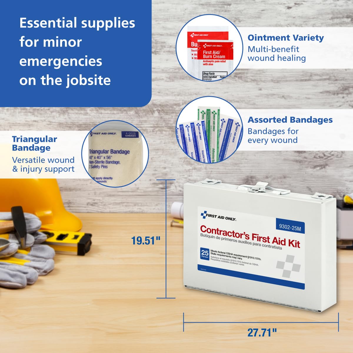 Contractor First Aid Kit