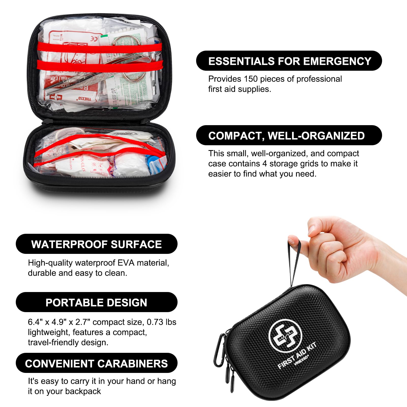 Mini Waterproof First Aid Kit