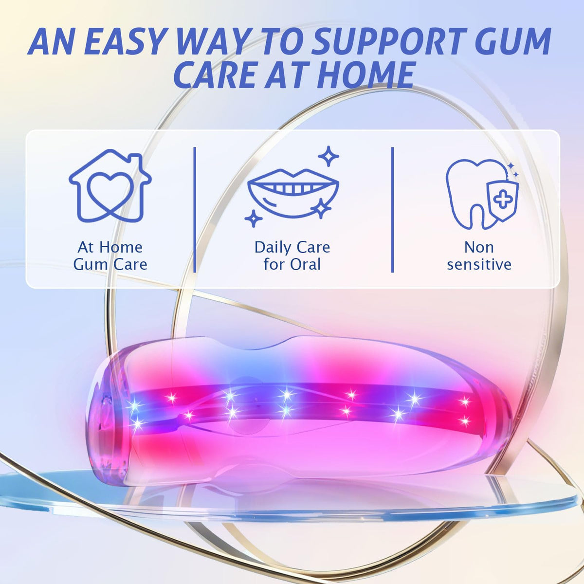 LED Red Light Therapy for Gums