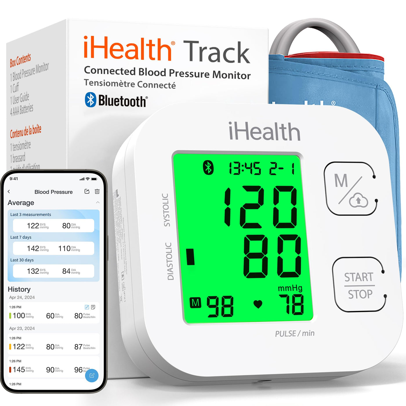 Smart Upper Arm Blood Pressure Monitor
