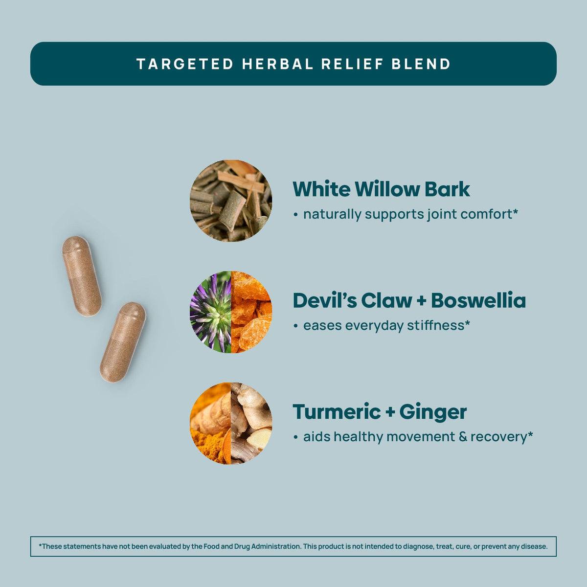 Herbal Pain Relief Supplement