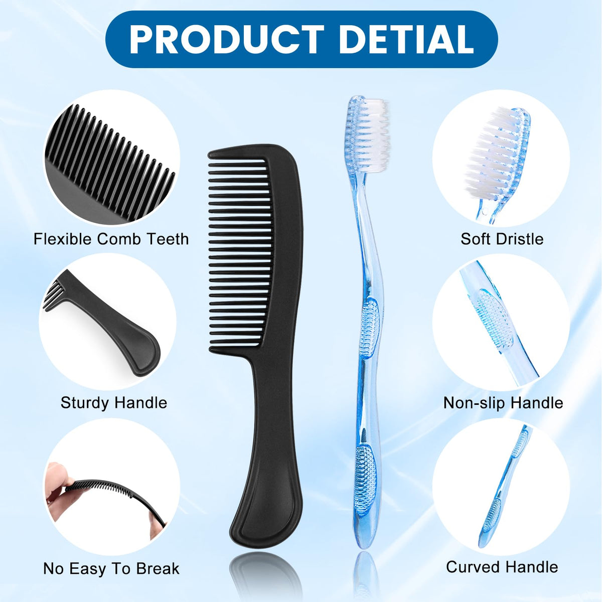 HQSLsund Personal Hygiene Kit Basic Toiletry Kits