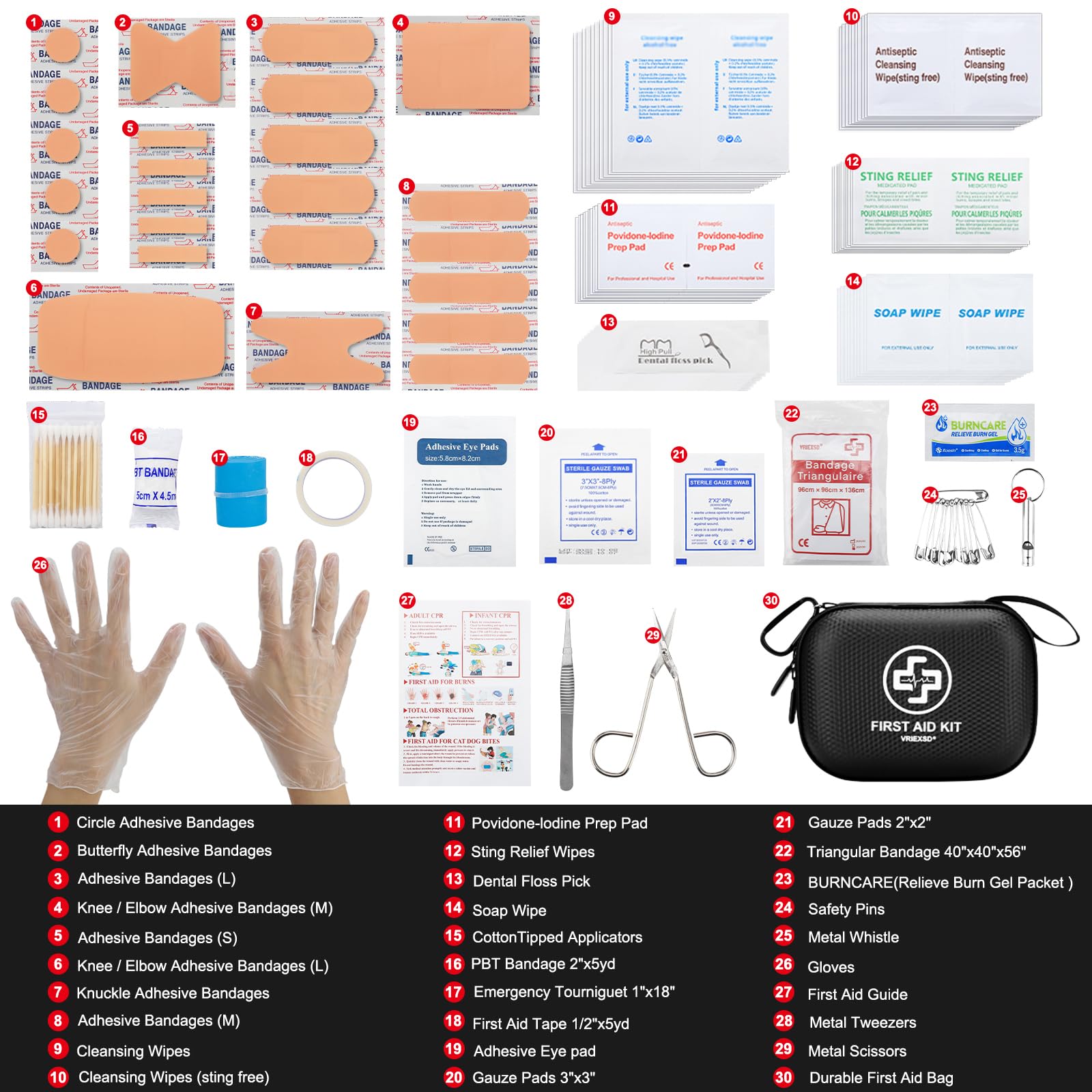 Mini Waterproof First Aid Kit