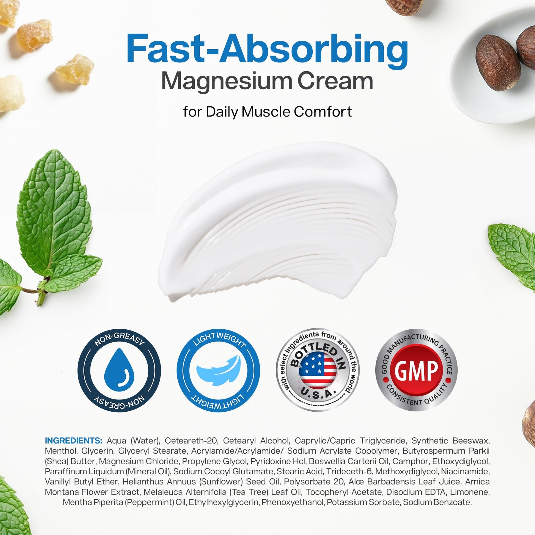 Magnesium Cooling Joint Cream