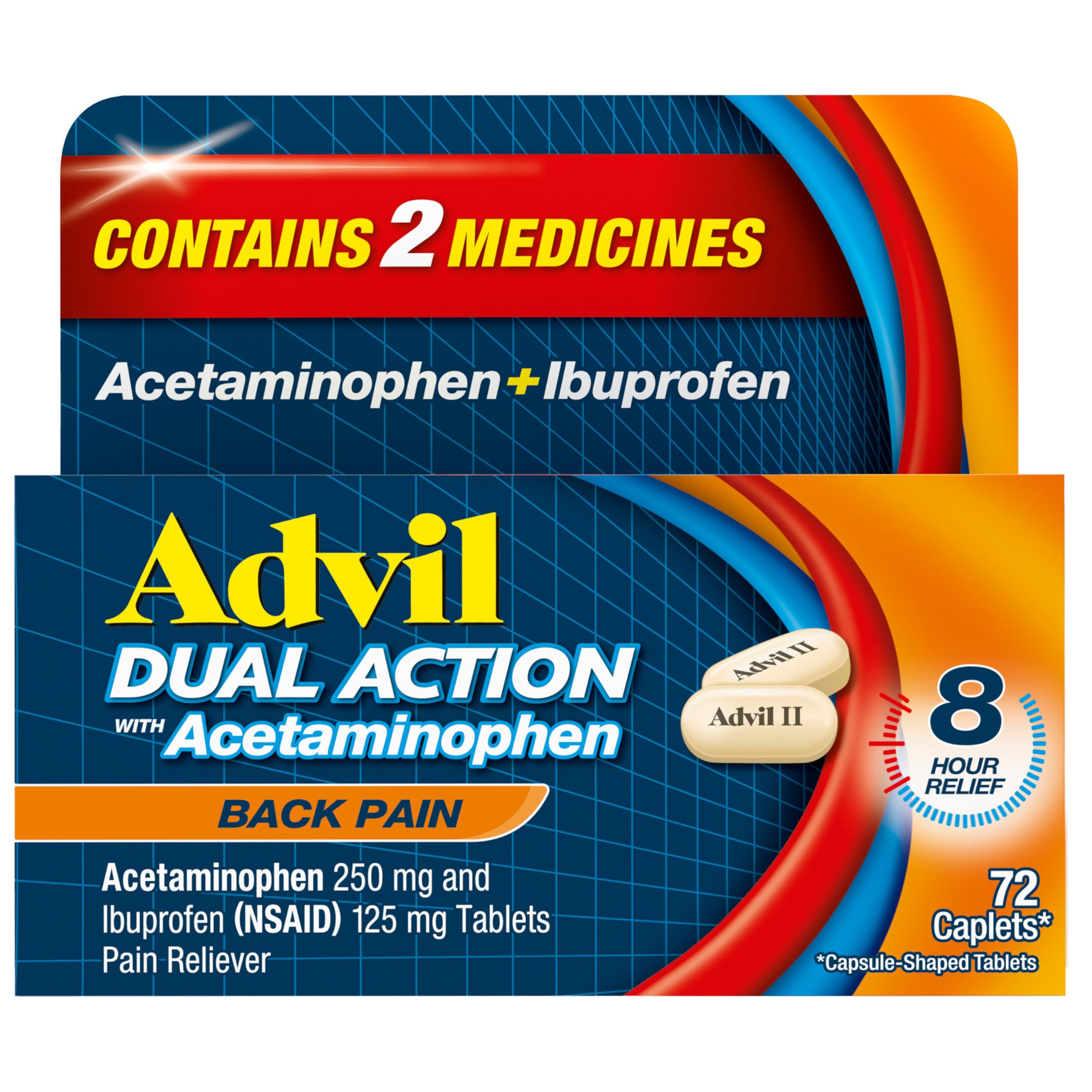 Advil Dual Action Coated