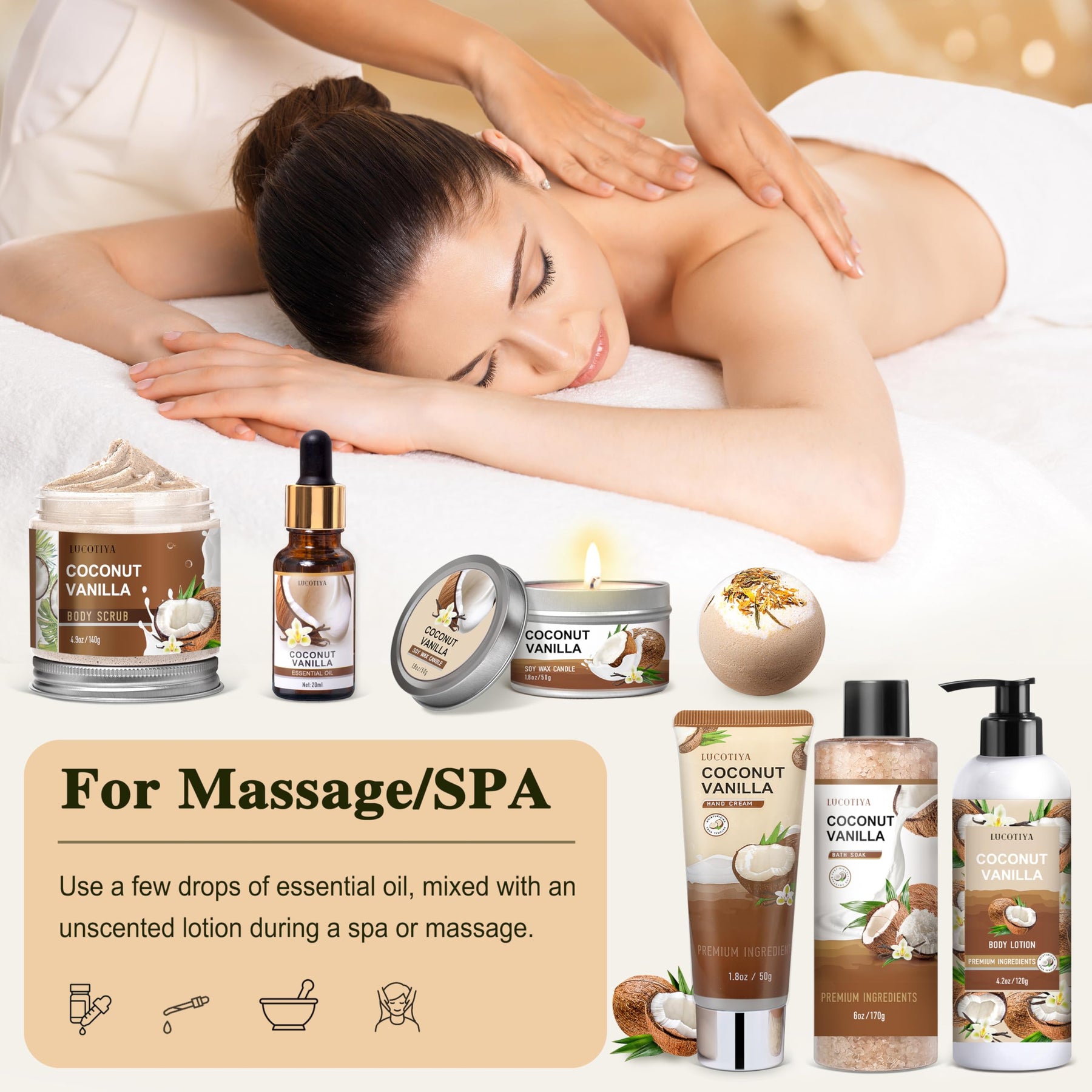 Self Skin Care Bath Spa Set Bath Spa Kit