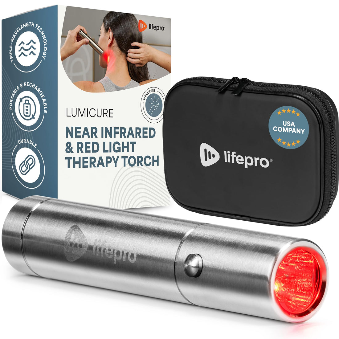 Portable Red Light Therapy Device