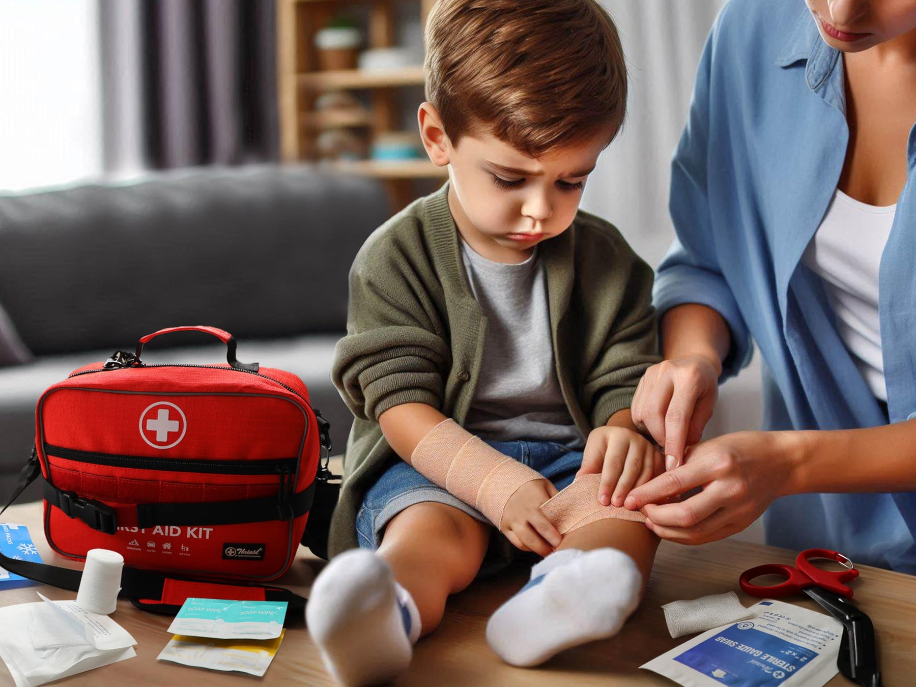430-Piece Waterproof First Aid Kit
