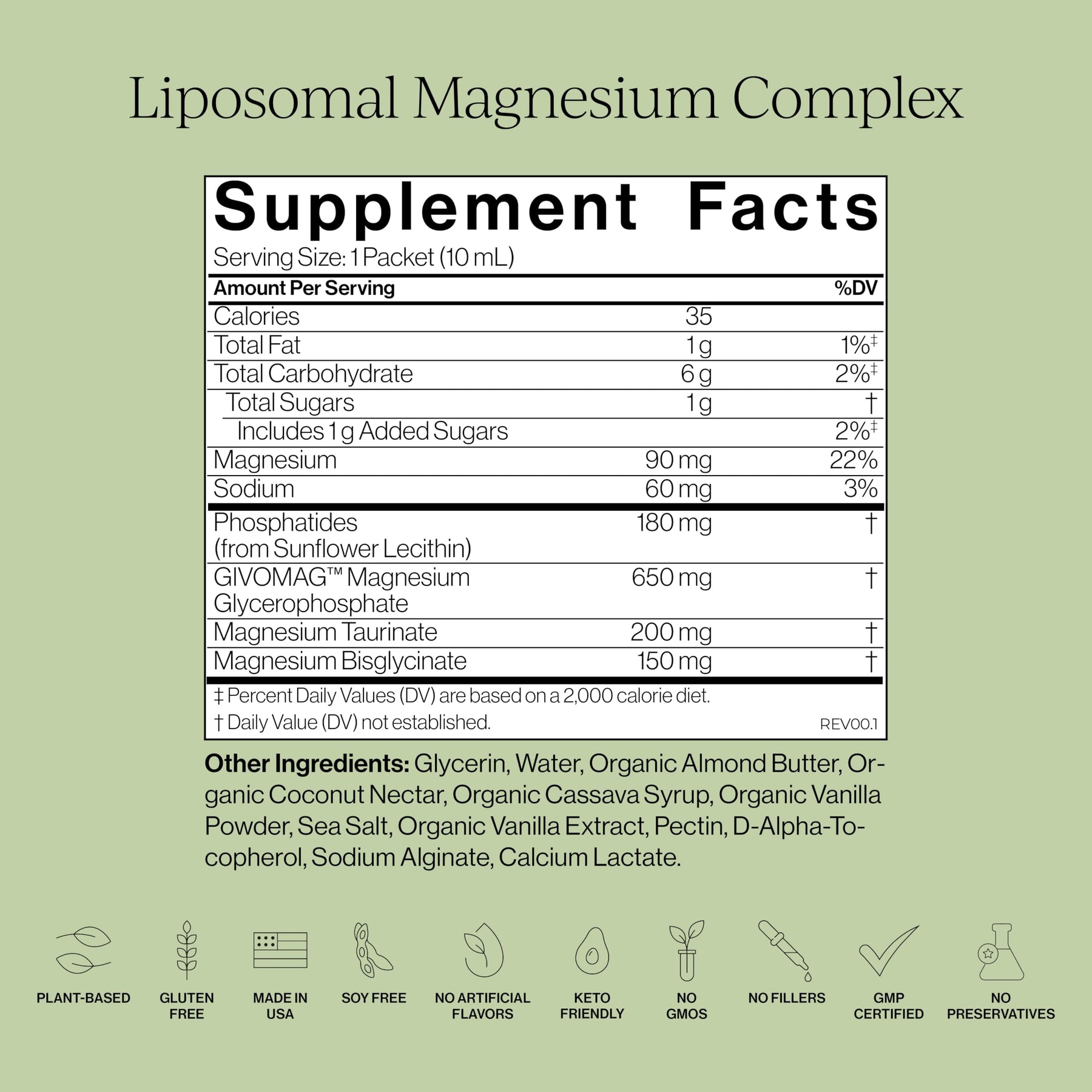 Liposomal Magnesium Supplement