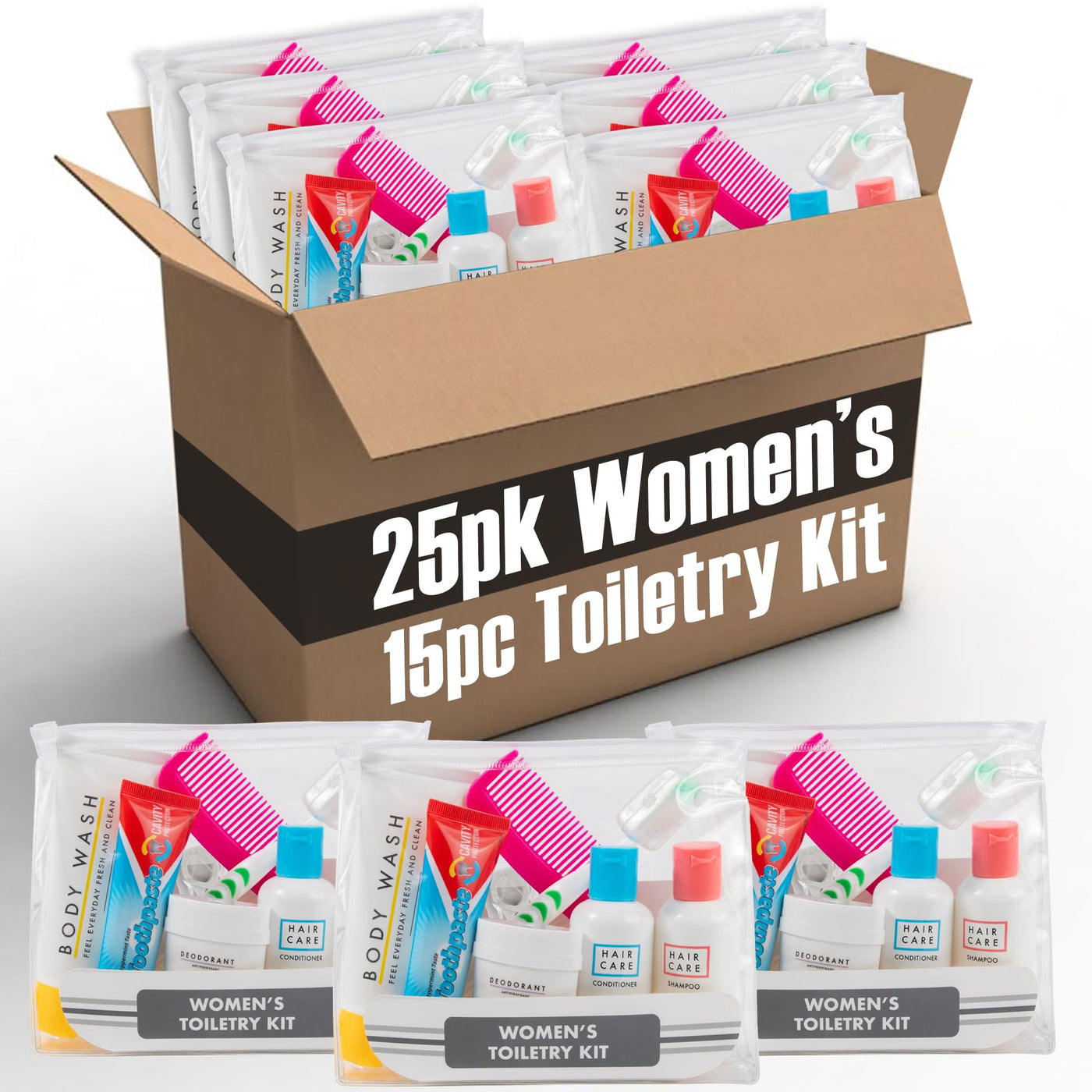 Women's Hygiene Travel Kit