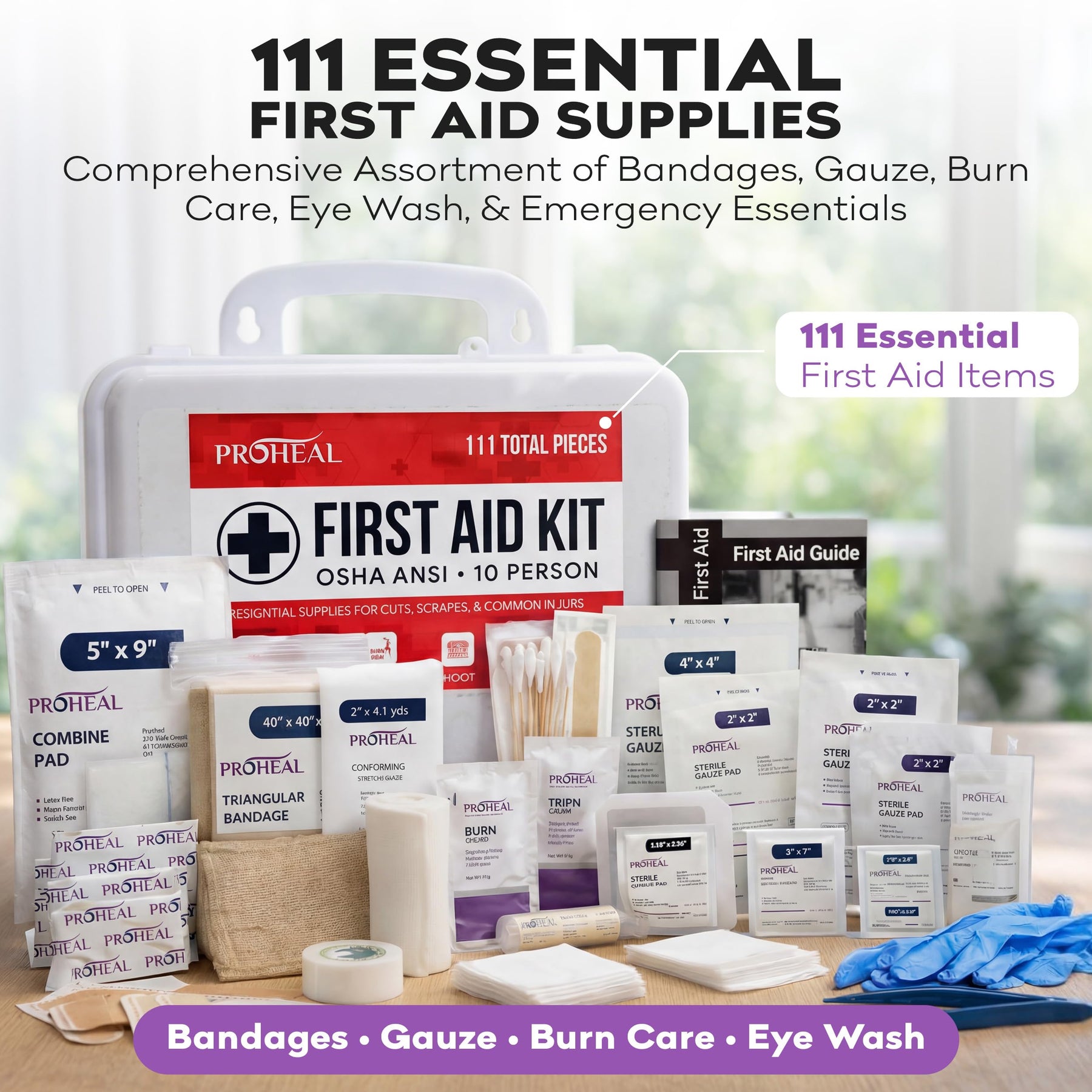 OSHA Compliant First Aid Kit